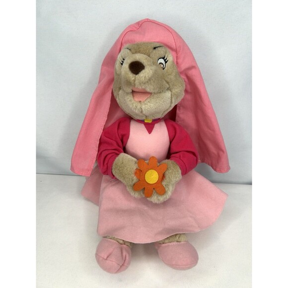 Vintage Disney Robin Hood Plush Stuffed Toy Maid Marian Large 14"